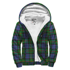 Paterson Tartan Crest Sherpa Hoodie