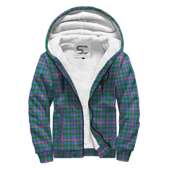 Pitcairn Hunting Tartan Crest Sherpa Hoodie