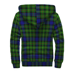 Rollo Modern Tartan Crest Sherpa Hoodie