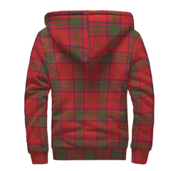 Ross Modern Tartan Crest Sherpa Hoodie