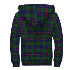 Shaw Modern Tartan Crest Sherpa Hoodie