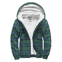 Sinclair Hunting Ancient Tartan Crest Sherpa Hoodie