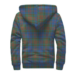 Stewart of Appin Hunting Ancient Tartan Crest Sherpa Hoodie