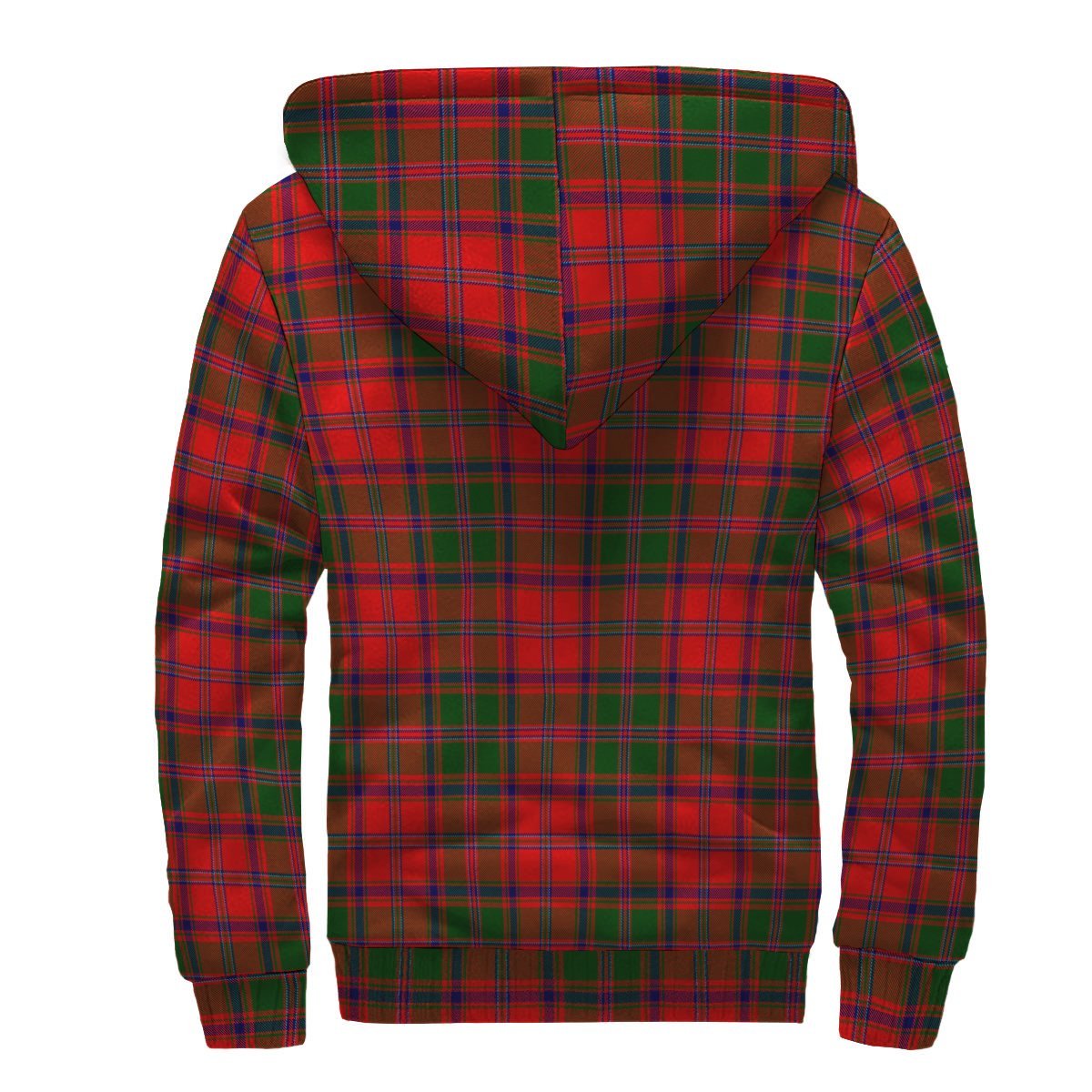 Stewart of Appin Modern Tartan Crest Sherpa Hoodie