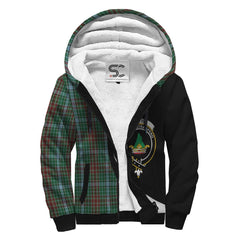 Gayre Tartan Crest Sherpa Hoodie - Circle Style