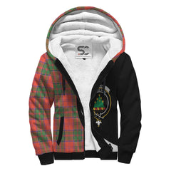 Grant Ancient Tartan Crest Sherpa Hoodie - Circle Style