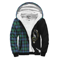 Hunter Ancient Tartan Crest Sherpa Hoodie - Circle Style