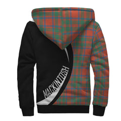 MacKintosh Ancient Tartan Crest Sherpa Hoodie - Circle Style