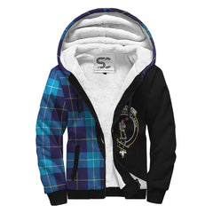 McKerrell Tartan Crest Sherpa Hoodie - Circle Style