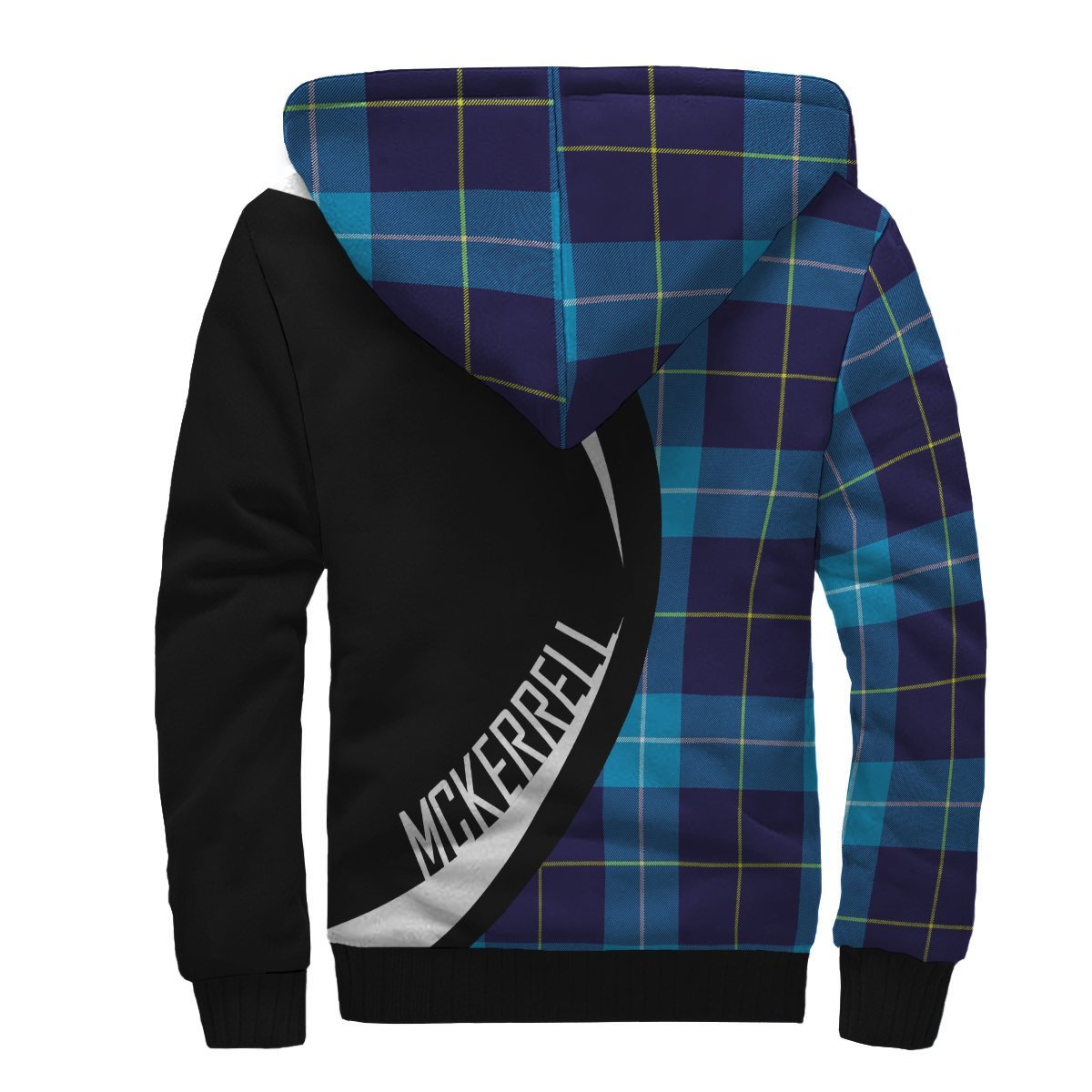 McKerrell Tartan Crest Sherpa Hoodie - Circle Style