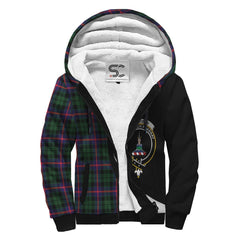 Morrison Modern Tartan Crest Sherpa Hoodie - Circle Style