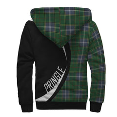 Pringle Tartan Crest Sherpa Hoodie - Circle Style