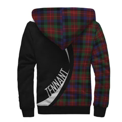 Tennant Tartan Crest Sherpa Hoodie - Circle Style