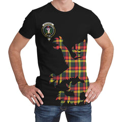 Buchanan Modern Tartan T-Shirt - Lion & Thistle Style