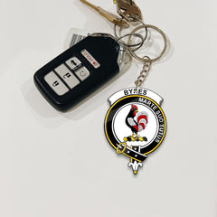 Byres Crest Keychain