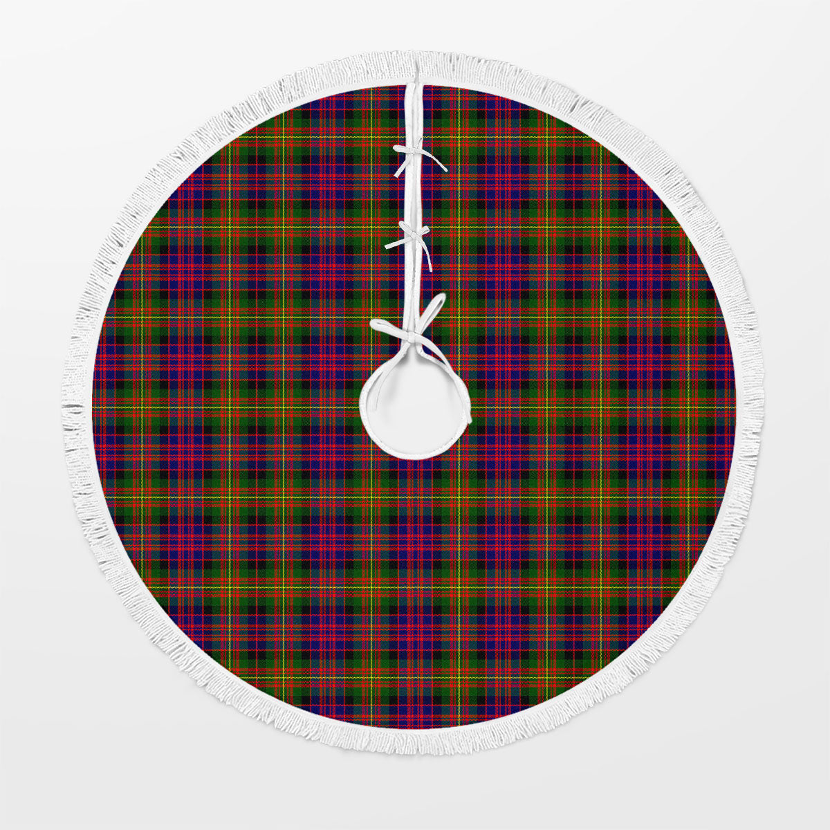 Carnegie Modern Tartan Christmas Tree Skirt