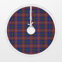 Chisholm Hunting Modern Tartan Christmas Tree Skirt