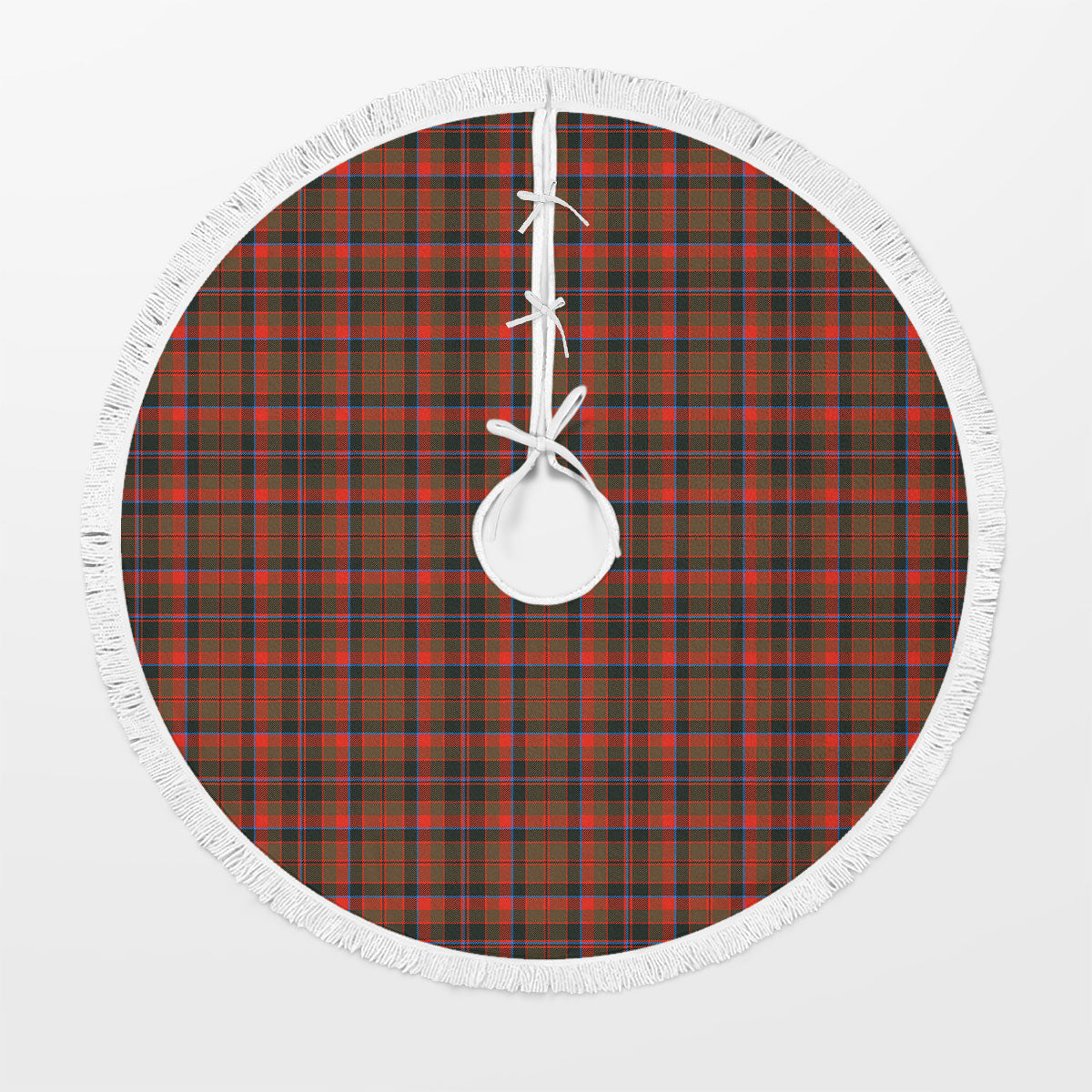 Cumming Hunting Weathered Tartan Christmas Tree Skirt