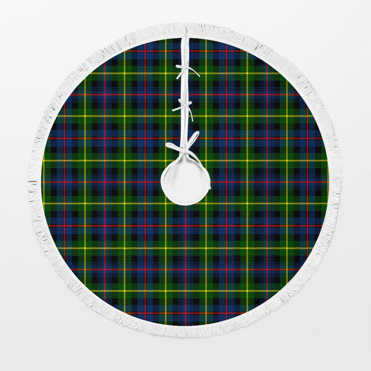 Farquharson Modern Tartan Christmas Tree Skirt