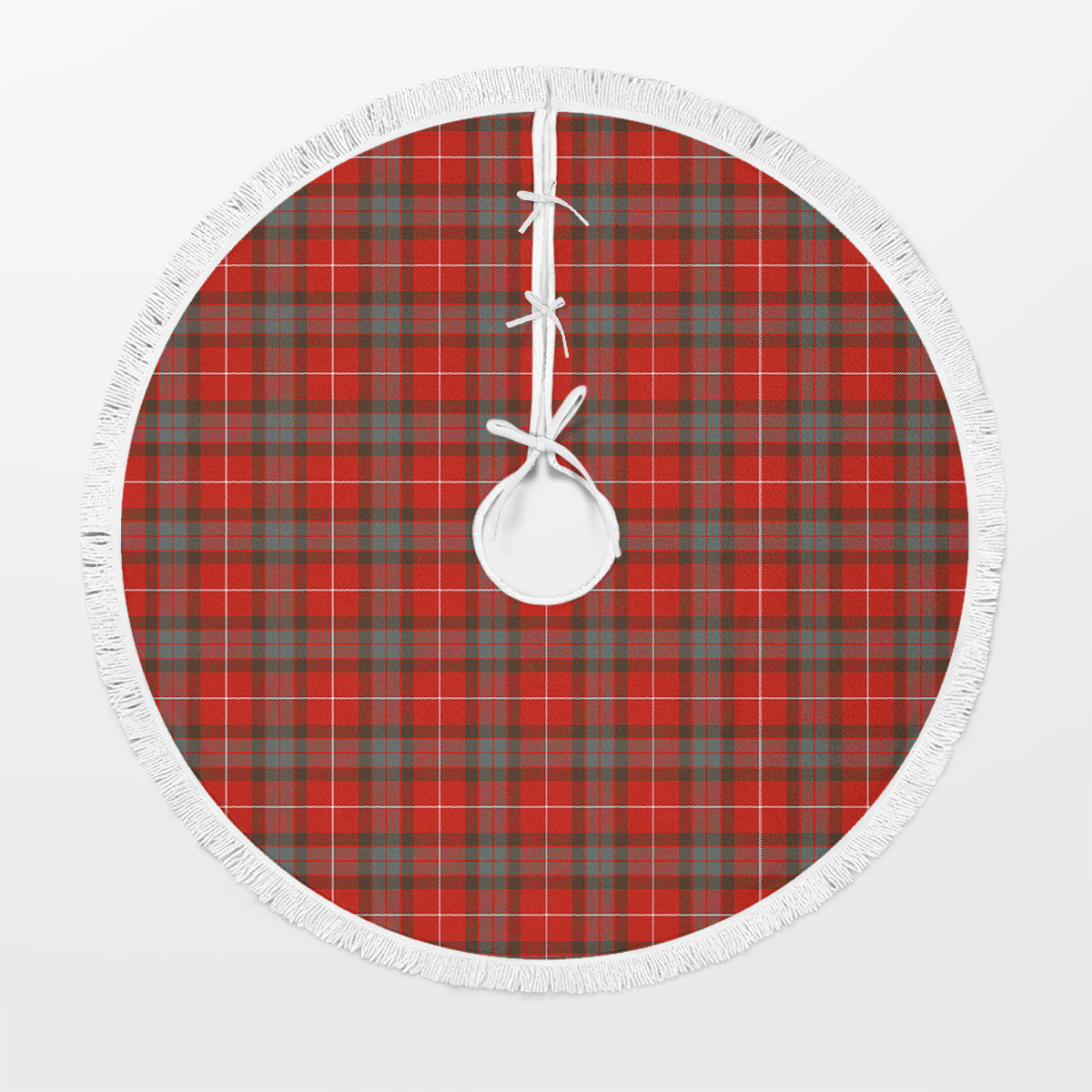 Fraser (of Lovat) Weathered Tartan Christmas Tree Skirt