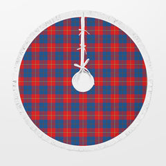 Galloway Red Tartan Christmas Tree Skirt