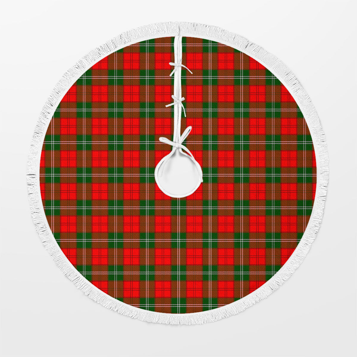 Gartshore Tartan Christmas Tree Skirt