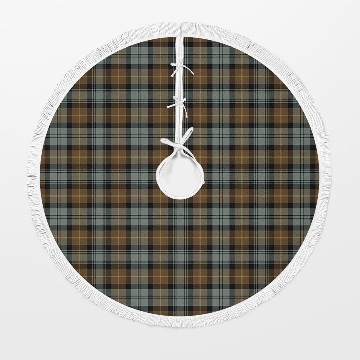 Gordon Weathered Tartan Christmas Tree Skirt