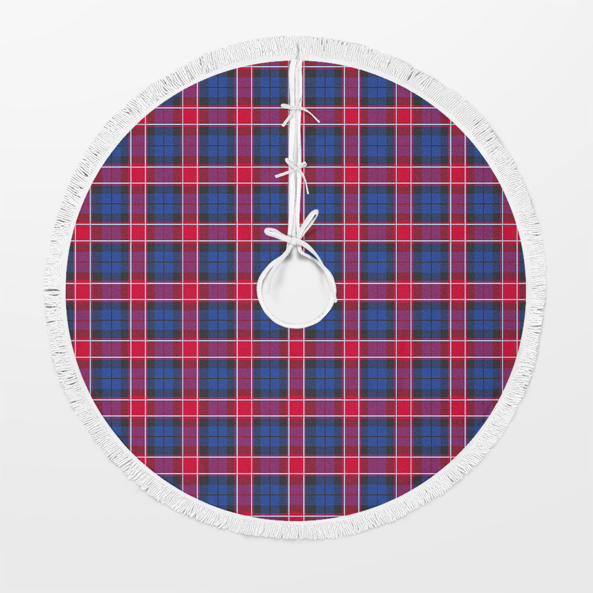 Graham of Menteith Red Tartan Christmas Tree Skirt