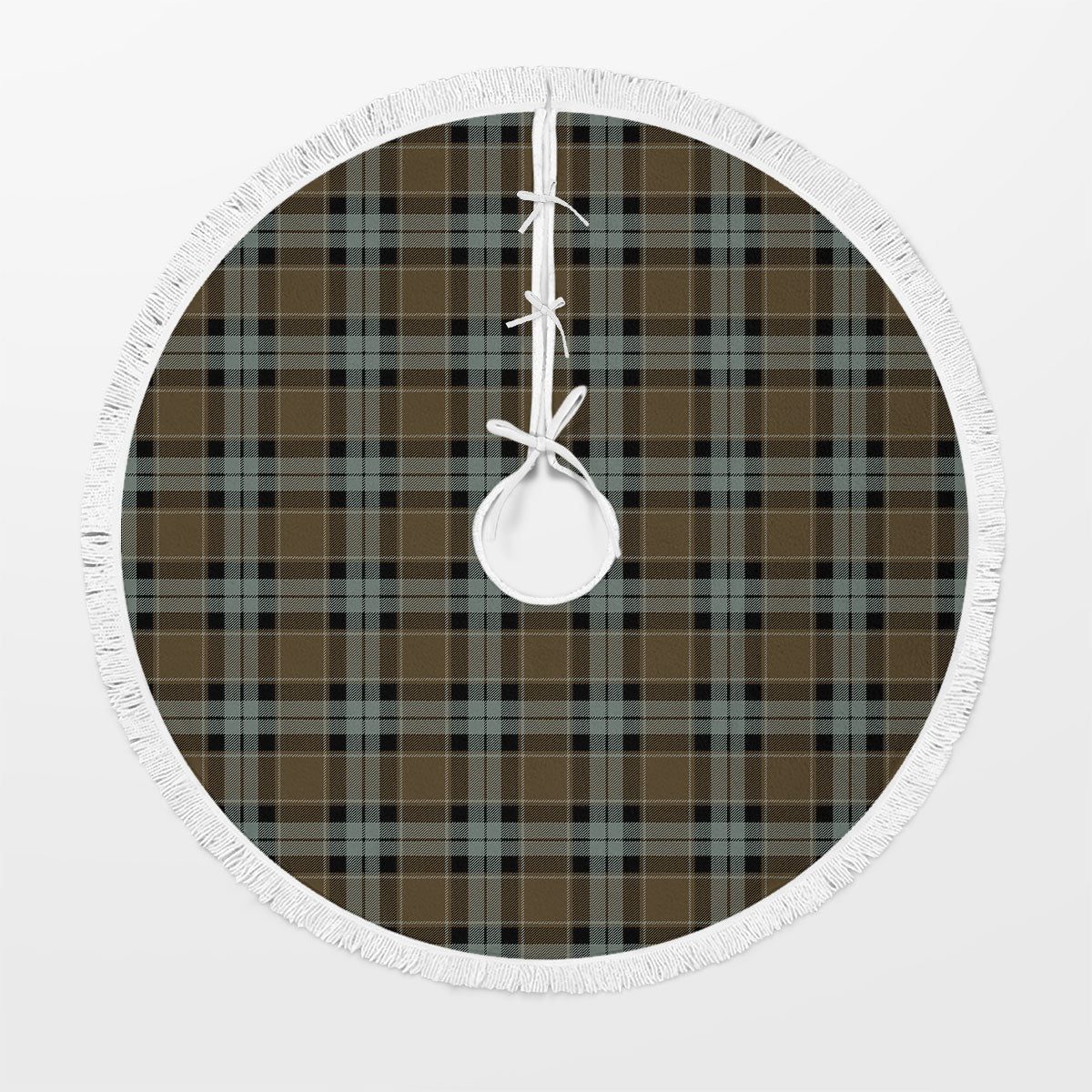 Graham of Menteith Weathered Tartan Christmas Tree Skirt