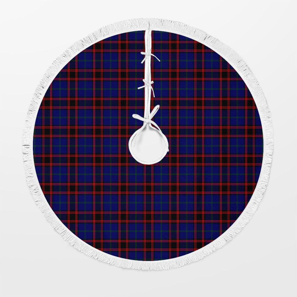 Home Modern Tartan Christmas Tree Skirt