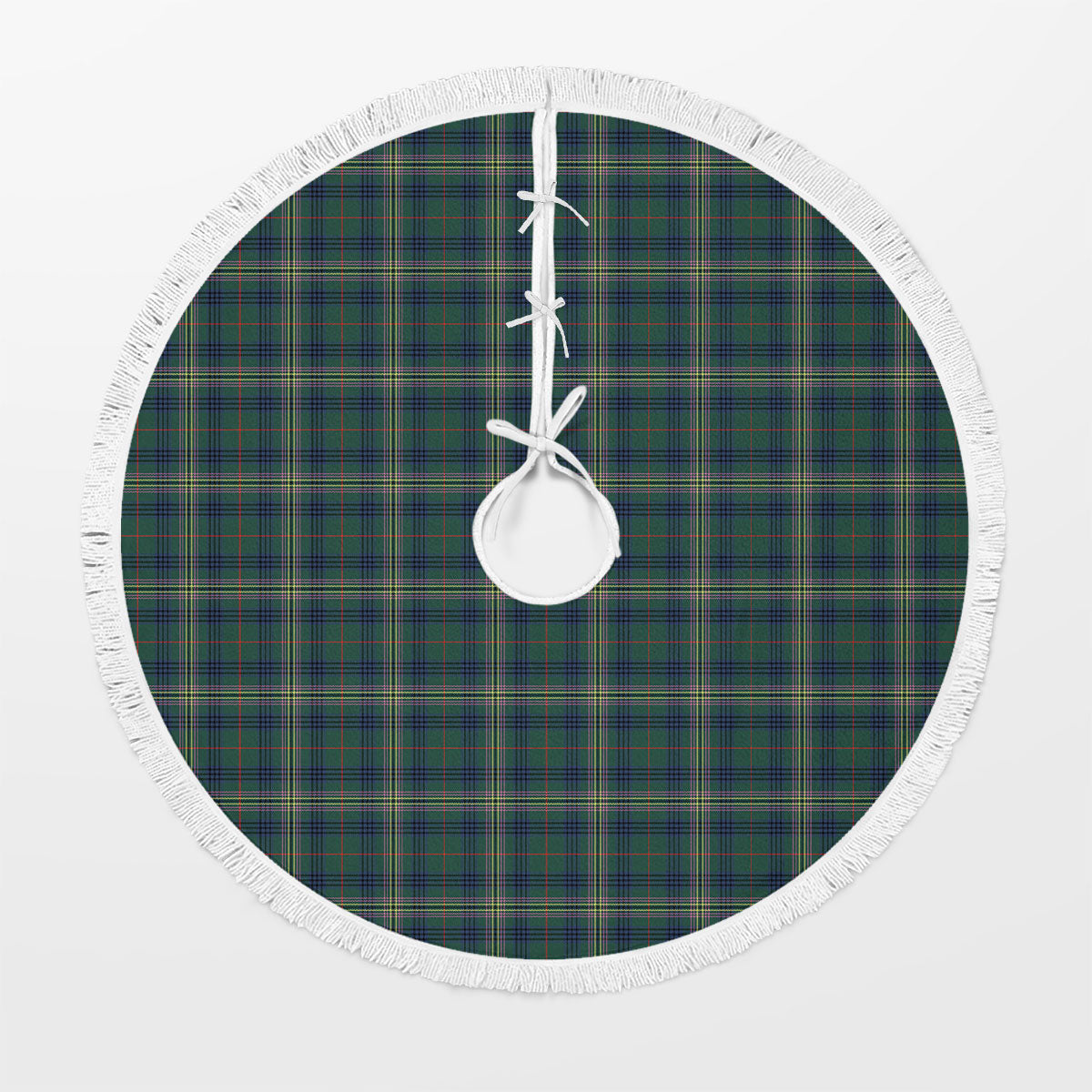 Kennedy Modern Tartan Christmas Tree Skirt