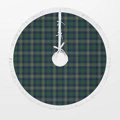 Kennedy Modern Tartan Christmas Tree Skirt