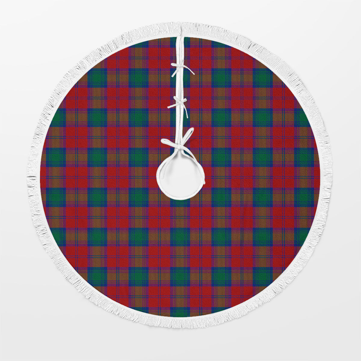 Lindsay Modern Tartan Christmas Tree Skirt