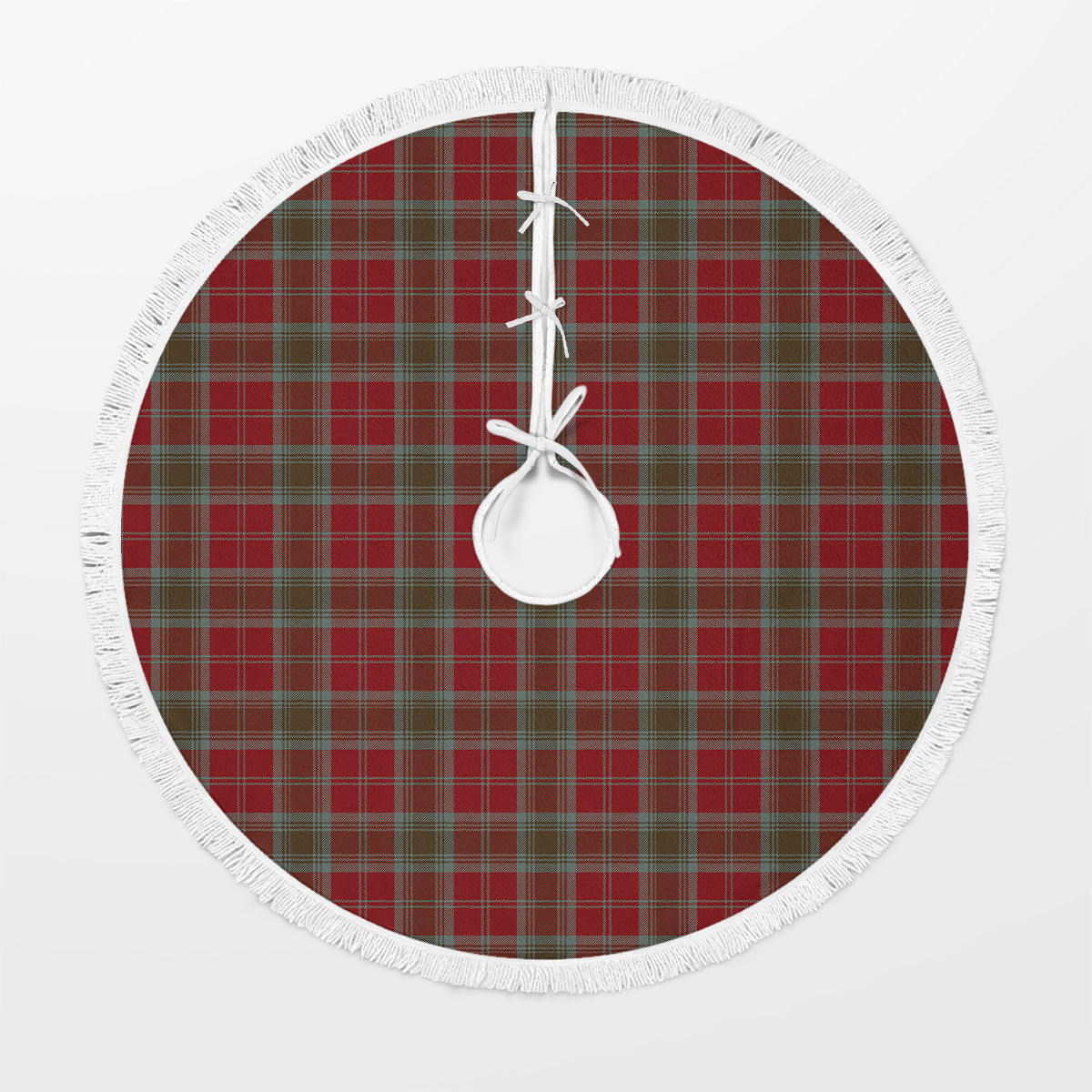 Lindsay Weathered Tartan Christmas Tree Skirt