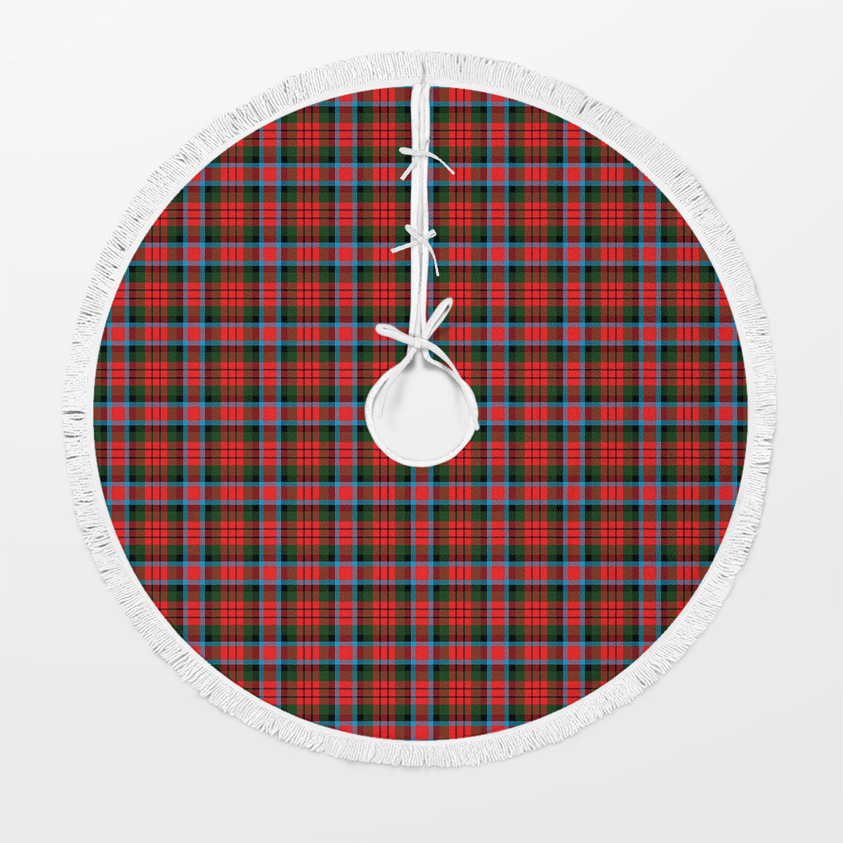 MacDuff Modern Tartan Christmas Tree Skirt