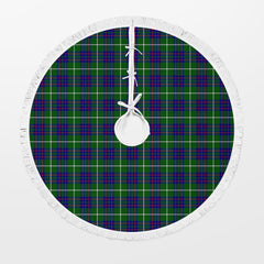 MacIntyre Hunting Modern Tartan Christmas Tree Skirt