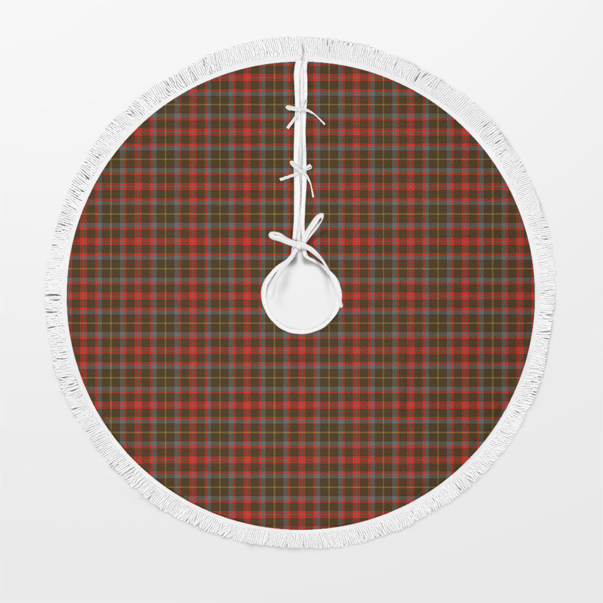 MacKintosh Hunting Weathered Tartan Christmas Tree Skirt