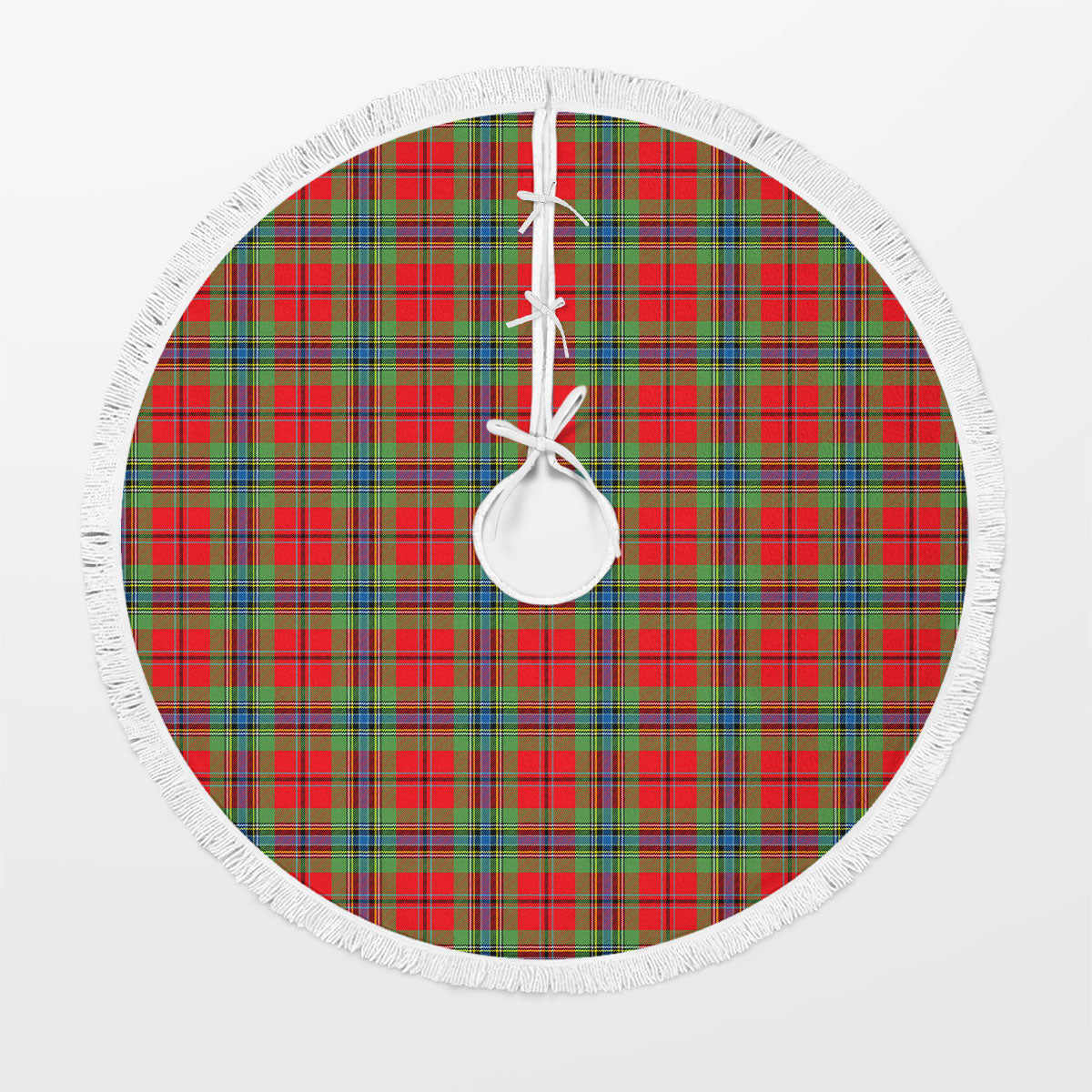 MacLean of Duart Modern Tartan Christmas Tree Skirt