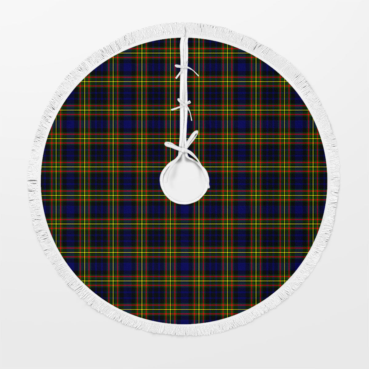 MacLellan Modern Tartan Christmas Tree Skirt