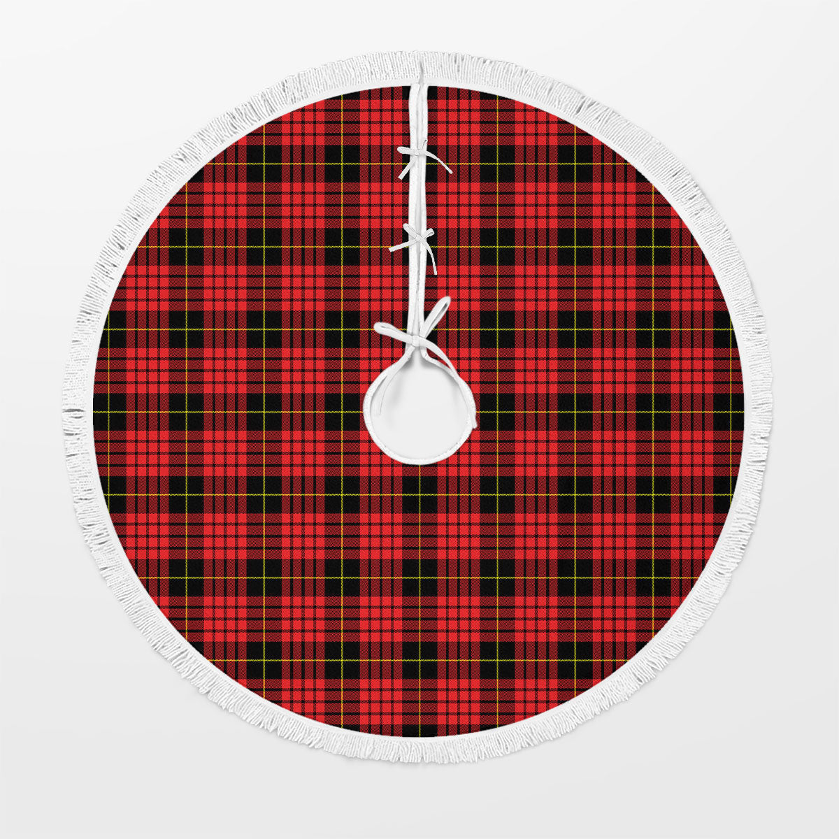 MacQueen Modern Tartan Christmas Tree Skirt