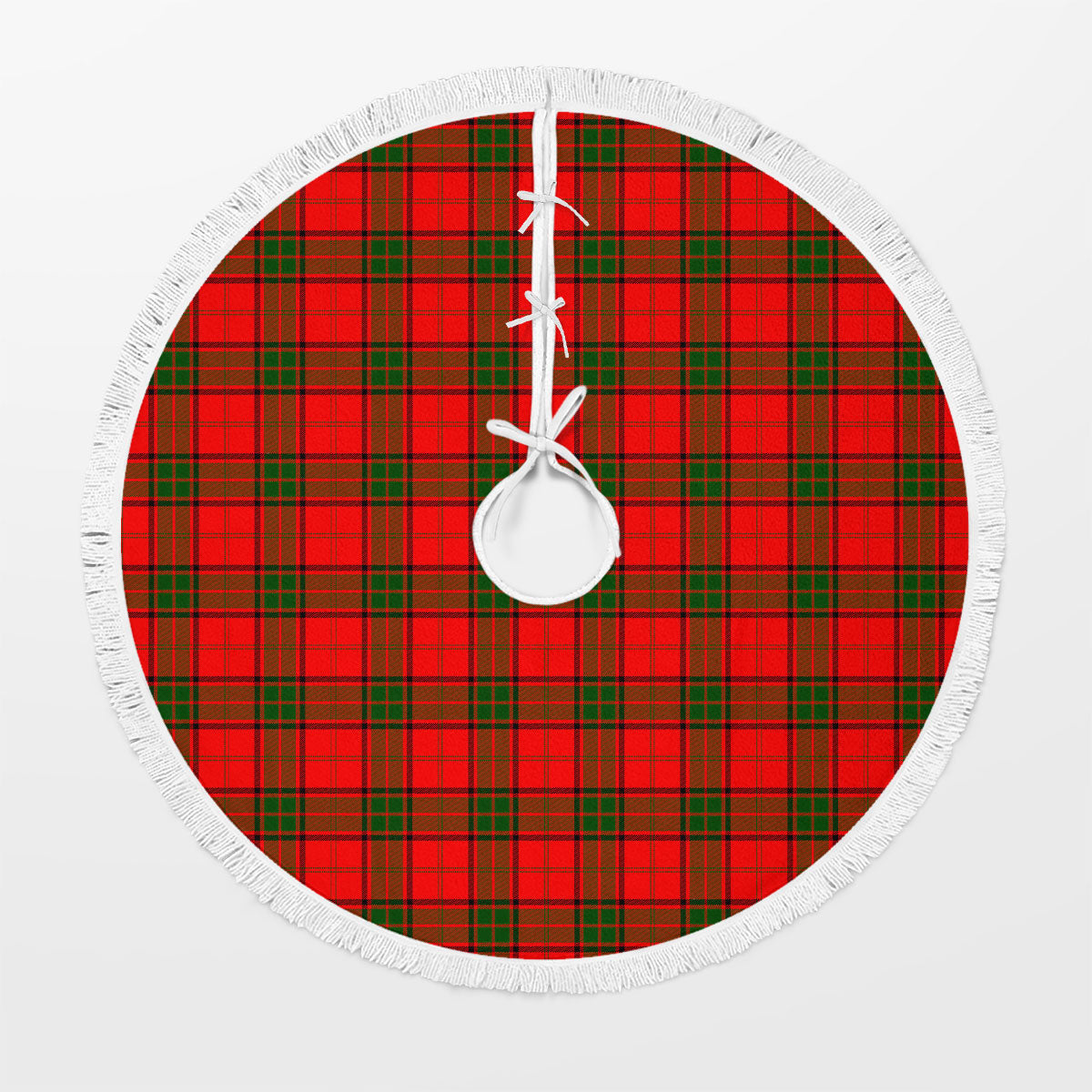 Maxwell Modern Tartan Christmas Tree Skirt