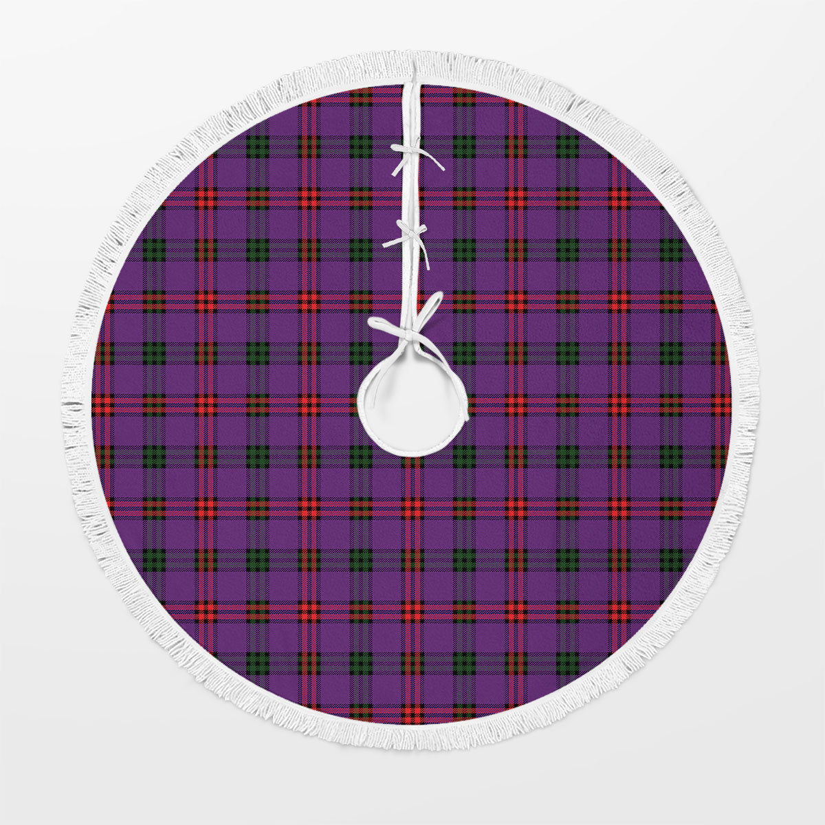 Montgomery Modern Tartan Christmas Tree Skirt