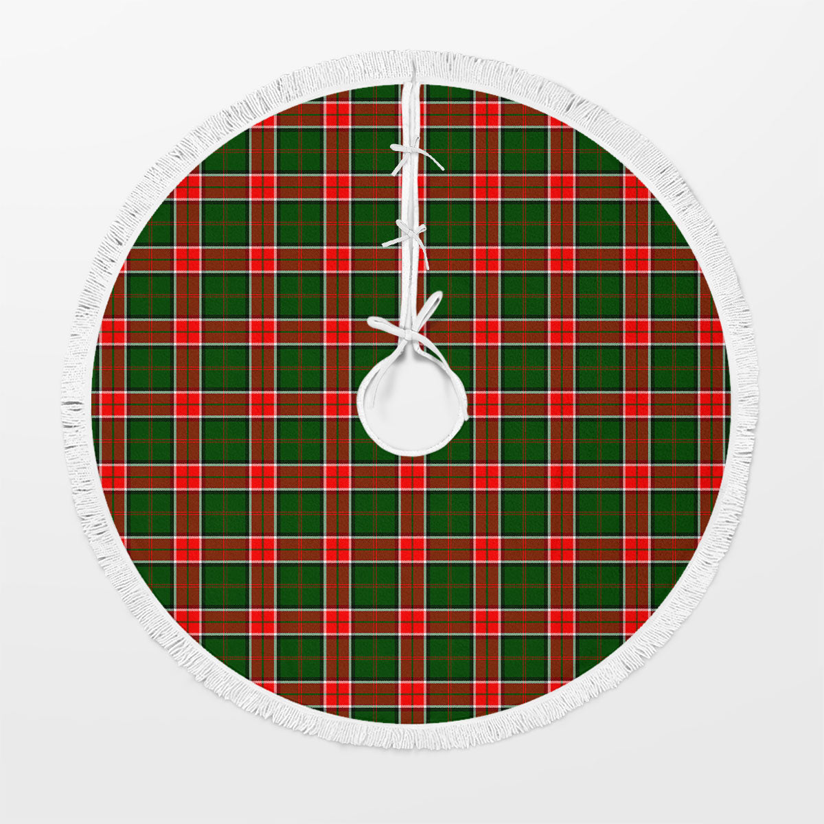 Pollock Tartan Christmas Tree Skirt