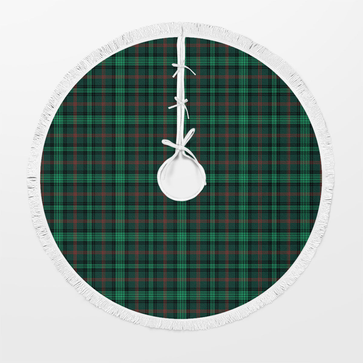 Ross Hunting Modern Tartan Christmas Tree Skirt