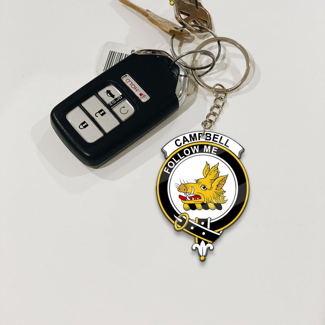 Campbell of Cawdor Crest Keychain