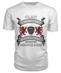 Morrison Family Tartan 2D T-Shirt