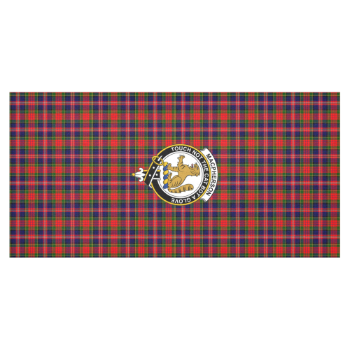 MacPherson Tartan Crest Tablecloth