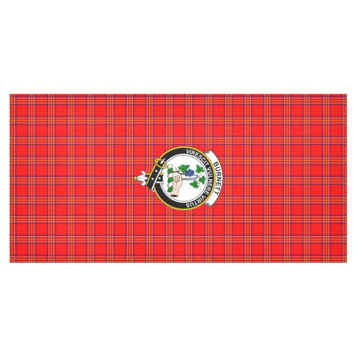 Burnett Tartan Crest Tablecloth