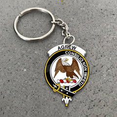 Agnew Crest Keychain