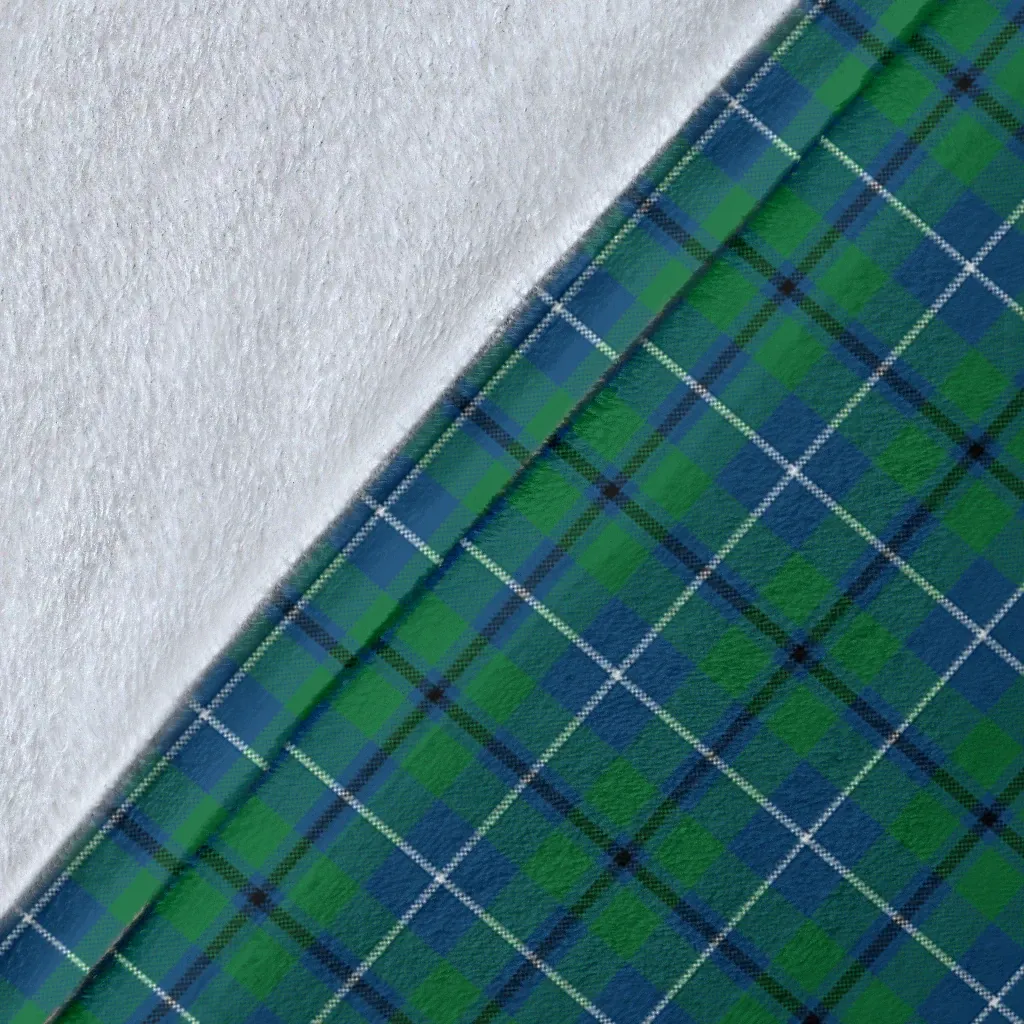 Douglas Tartan Crest Blanket - 3 Sizes
